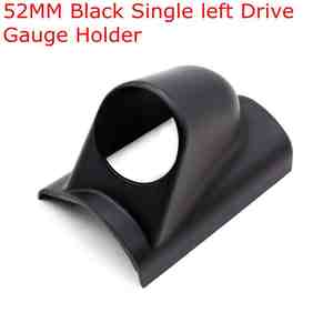 2英寸52毫米量规支架炭黑风格单量规吊舱塑料量规支架，用于左手驱动 - Product Image 2