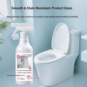 Spray détartrant multi-usages pour la maison, sans parfum, au <span class=keywords><strong>bicarbonate</strong></span> <span class=keywords><strong>de</strong></span> <span class=keywords><strong>soude</strong></span>, 15-30% d'ingrédients actifs, élimination des taches, nettoyage à bulles - Product Image 4