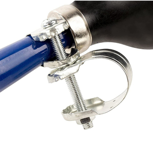 Tromba d'aria per bicicletta retrò in metallo da 7 pollici con lampadina in Silicone per manubrio MTB da 0,9 pollici - Product Image 4