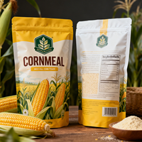 Sachets Doypack Personnalisés en Mylar pour Aliments, Matériau de Qualité Alimentaire, Emballage Scellé en Plastique, Sac pour Farine de Maïs