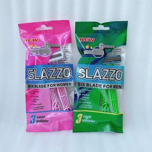 Trung Quốc Nhà sản xuất chuyên nghiệp tùy chỉnh cạo râu dao cạo chăm sóc cá nhân người đàn ông dùng một lần an toàn ba lưỡi dao cạo - Product Image 4