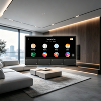 Panneau de contrôle intelligent Android Tuya F5-4 en promotion, écran IPS 6,2 pouces, 2G+8G, 4 haut-parleurs intégrés de 15W, panneau WiFi pour maison intelligente