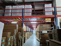Sistema di Scaffalature Personalizzato Marca HONGXIN, Scaffale per Magazzino con Piattaforma al Secondo Piano, Soppalco in Acciaio per Carichi Pesanti