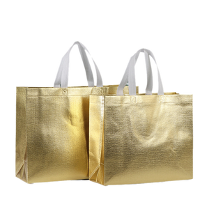 Sac de transport réutilisable en tissu non tissé imprimé en sérigraphie et laminé pour la fabrication de bougies, avec logo personnalisé et cordon de serrage - Product Image 6