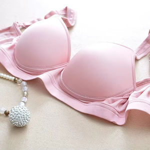 Arin Femmes Super Cool Nude Feel Pure Silk Soutien-Gorge Femmes Confortable Respirant rose Nude 100% Silk Top Light Silk Bra - Product Image 1