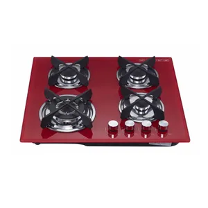 Germany EGO Technology Gas Hob Heavy Cast Iron Burner Glass gas cooker home kitchen gas burners stoves