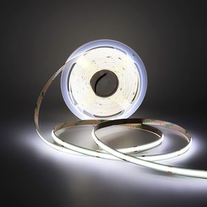 Linh hoạt COB LED Strip 480led 12 wát/mét Trắng Ấm 3000K lạnh trắng 6500K 8 mét <span class=keywords><strong>PCB</strong></span> IP20 trong nhà 12V cri90 fcob Strip 5M CuộN chiếu sáng - Product Image 2