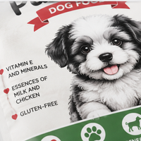 Sacs d'emballage en plastique à fond plat avec soufflet latéral, personnalisés avec logo imprimé, 1 kg, 5 kg, 10 kg, pour aliments pour chiens, chats et animaux de compagnie