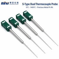 S Type Thermocouple 0-1400°C +/-1% Accuracy