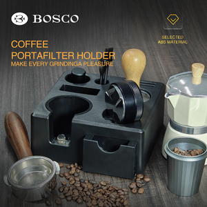 Support de tamper à café carré de style américain en plastique ABS écologique, outil de barista, pour le rejet de la mousse de café, personnalisable - Product Image 3