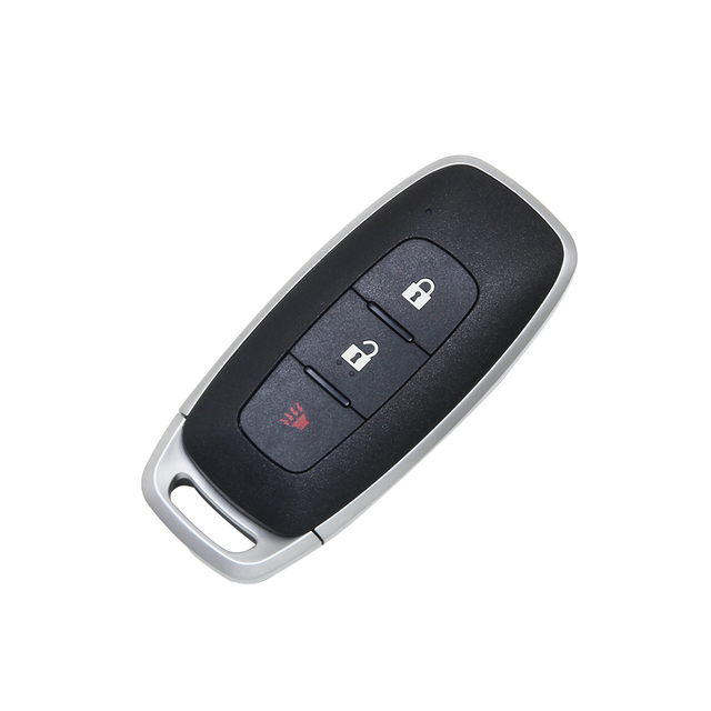 3 Buttons Car Key Shell Remote Flip with Small Key for Smart Casing Keys Cover Case