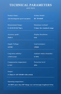 Aice Tech 風速計風速センサー（OEM対応）高温対応分割型風速・風量トランスミッター - Product Image 5