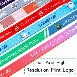 <b>Lanyards</b> With Logo Custom Printed <b>Polyester</b> Sublimation Strap Low Shipping Cost Manufacturer Neck Tool - Product Image 2