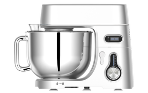 Batteur sur socle planétaire robuste 1800W 7L 6 vitesses, tête inclinable, boîtier en aluminium moulé sous pression, mélangeur de <span class=keywords><strong>cuisine</strong></span> multifonctionnel OEM - Product Image 2