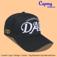 Topi Baseball Gorras Hitam 5 Panel Model A-Frame Berbahan Suede Satin Bordir Terbaru Laris Manis