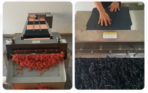 Déchiqueteuse de papier raphia et machine à découper le papier crépon pour l'emballage cadeau - Product Image 5