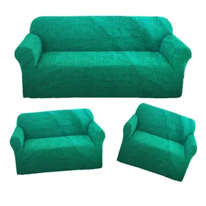 Wholesale 95% Polyester 5% Spandex Jacquard Stretch Waterproof Sofa Covers Classic Sofa Covers Chaise Sofa Slipcovers