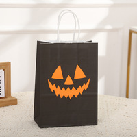 Halloween Tote Papiertüten für Geburtstags feiern Graduierungen Muttertag Silvester Kraft Candy Bags mit "Danke" Nachricht