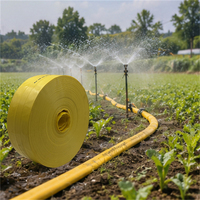 Manguera de Riego de PVC Ligera con Estabilización UV para Agricultura Sostenible, Invernaderos y Uso en Plantaciones a Gran Escala