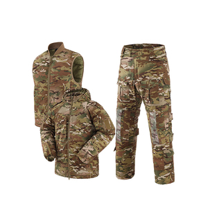 DF ESDY T001 Traje Deportivo Tres en Uno, Impermeable y Cortavientos, de Poliéster Cálido, Táctico L5.0, Conjunto de Tres Piezas - Product Image 1