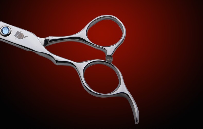 Professionelle Friseurschere Aus Japan – 440C Edelstahl, 6 Zoll (ca. 15 Cm), Schwarz, Scharf & Verstellbar