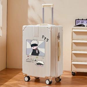 Valise à roulettes Cinnamoroll de 20 pouces avec serrure, grande capacité, bagage de voyage unisexe, design anime - Product Image 3