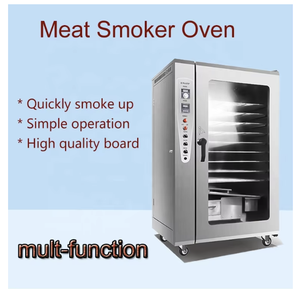 工業用プロフェッショナルスモークチキンメイクマシン魚肉トルコrオーブンハウス - Product Image 2