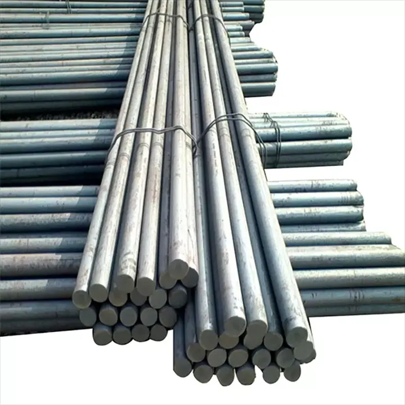 Threaded Round Solid Bar Grade 8.8 Black Oxide Carbon Steel 72A Ck45 Grade Carbon Steel Bar