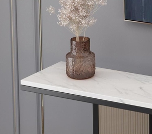 Table console de luxe légère Table console simple moderne Table d'appoint <span class=keywords><strong>Hall</strong></span> d'entrée Armoire console d'entrée contre le mur - Product Image 5