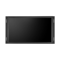 Monitor LCD Layar Sentuh VESA Industri 8 10.1 15.6 21.5 23.8 27 32 Inci untuk Luar Ruangan, Kecerahan Tinggi di Bawah Sinar Matahari 600-1000 Nits