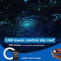 Lámpara de Techo para Auto con 4/5/6 Cabezas de Luz Estrellada, 12V Universal, Control Remoto APP/RF, Modo Música RGB, Accesorios para Auto ZHIXIN