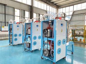 Système de séchage 3 en 1 <span class=keywords><strong>Mitex</strong></span>, capacité de 300 kg, débit d'air de 300, faible point de rosée, sécheur déshumidificateur compact en plastique PET en nid d'abeille - Product Image 4