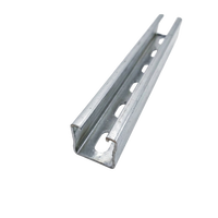 Premium Aluminium/Galvanized Steel Perforated Slotted Heavy Duty Industrial Construction Support Mounting Serrated Strut Channel