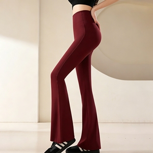 High Waist Flare Yoga <b>Pants</b>, Butt Lifting Bootcut Leggings - Product Image 5