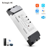 E0804 Commutateur intelligent Wifi 110V 220V 85-250V 2CH Module de relais RF 433 Télécommande fonctionnant avec Alexa Google Home Tuya SmartLife