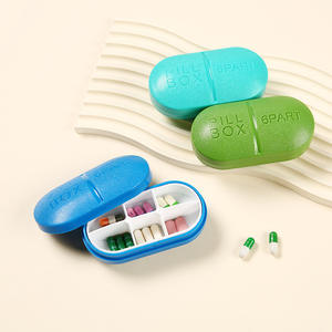 プラスチック製の定番デイリーピルボックス/薬オーガナイザー、カスタマイズ可能なカラーと高コストパフォーマンス - Product Image 4