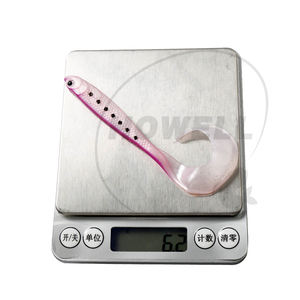 Howell 120mm 6g Minnow Grub Bass Fishing esca in PVC con stampa in Silicone di calamari esca artificiale morbida per il lago Zander luke <span class=keywords><strong>mare</strong></span> - Product Image 2