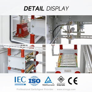 Pannello di Resistenza di Terra NGR 20kV per Esterni, Apparecchiatura di Commutazione <span class=keywords><strong>NER</strong></span> IP54, Resistenza Personalizzata 38,5 Ohm 300A/10s - Product Image 4