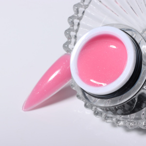15ml Logo personalizzato Non costruttore di calore Gel colori Glitter rosa <span class=keywords><strong>Nude</strong></span> HEMA libero senza bruciare auto livellamento per unghie duro Gel costruttore in barattolo - Product Image 3
