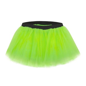 Women High Waist Mid-Calf Sporty Embroidered Tutu <strong>Skirt</strong> <strong>80s</strong> Rave Workout Costume - Product Image 2