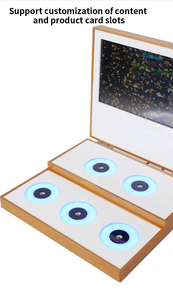 Thiết kế thanh lịch hiển thị quảng cáo Màn hình máy tính để bàn kỹ thuật số biển cho vẻ đẹp cửa hàng mỹ phẩm khuyến mãi sản phẩm - Product Image 3