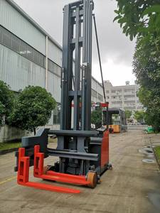 Gerbeur assis trois directions de 1,6 tonne, élévateur 12 m, chariot élévateur pour allées super étroites pour stockage haute densité - Product Image 4