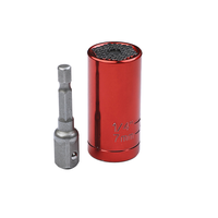 Jeu d'outils de clé à douille universelle disponible en plusieurs couleurs 7-19mm Outil universel de douille réglable