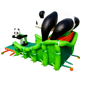 Castillo inflable <span class=keywords><strong>de</strong></span> Navidad grande hinchable con aire para niños Parque <span class=keywords><strong>de</strong></span> juegos-Material <span class=keywords><strong>de</strong></span> PVC Protección UV Fácil instalación - Product Image 4