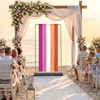 Toile de fond personnalisée à motif arc-en-ciel gay avec impression lesbienne, idéale pour la décoration de photomaton et l'aménagement de fêtes en intérieur