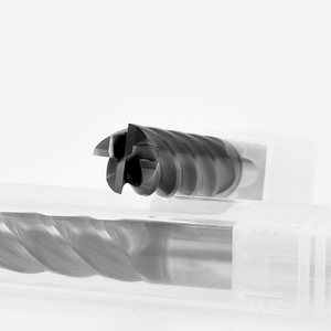 Fraise à queue en acier HRC70 sur mesure OEM, 4 dents, revêtement AlTiN, 4-20 mm - Product Image 4