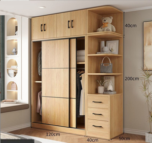 Modern Sliding Door Wooden <strong>Closet</strong> for Bedroom Living Room or Hotel Quality Furniture From Factory Direct Supply - Product Image 5