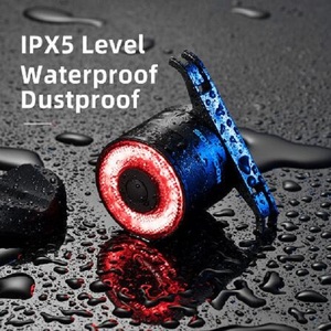 <span class=keywords><strong>ROCKBROS</strong></span>-Luz trasera para bicicleta de montaña o de carretera, luz trasera de noche para ciclismo, sensor de freno inteligente, luz de advertencia impermeable, accesorios para bicicleta - Product Image 5