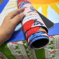 Роскошный резиновый коврик для американского маджонга Tigre De Tartan, 31,5 дюйма, квадратный, складной, водонепроницаемый, для социальных мероприятий