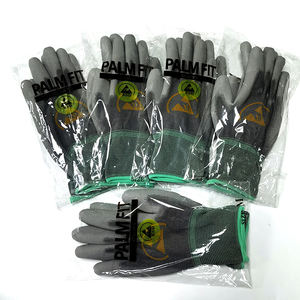 ALLESD ESD Guante de PU antiestático Guantes de inspección de trabajo de seguridad Guantes de mano de trabajo de abrigo de PU antiestático - Product Image 6